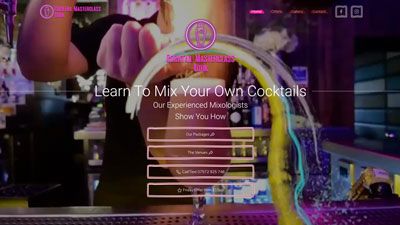 121website client Cocktail Masterclass York
